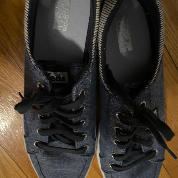 Keds blue denim shoes - Picture 2 of 3